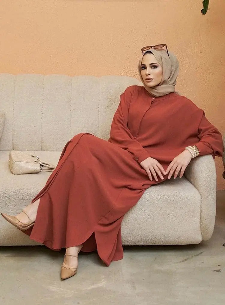 Hijab frock styles discount