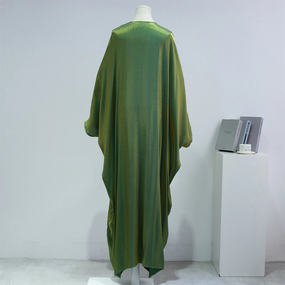 Smocking Sleeve Casual Prayer Abaya