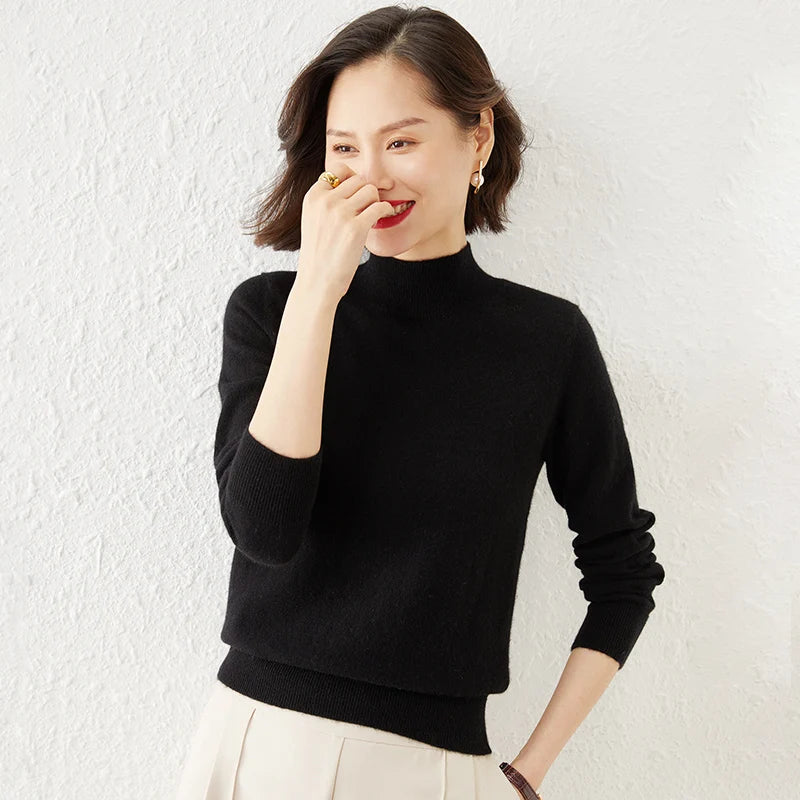 Long Sleeve Pullovers Knitwear Sweater