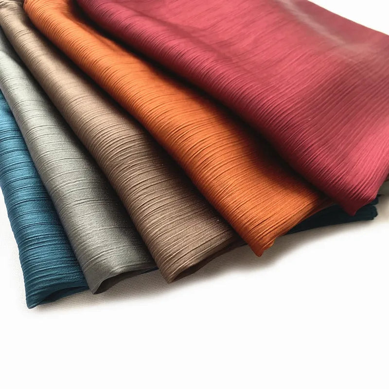 Crinkle Satin Chiffon Hijab for Women