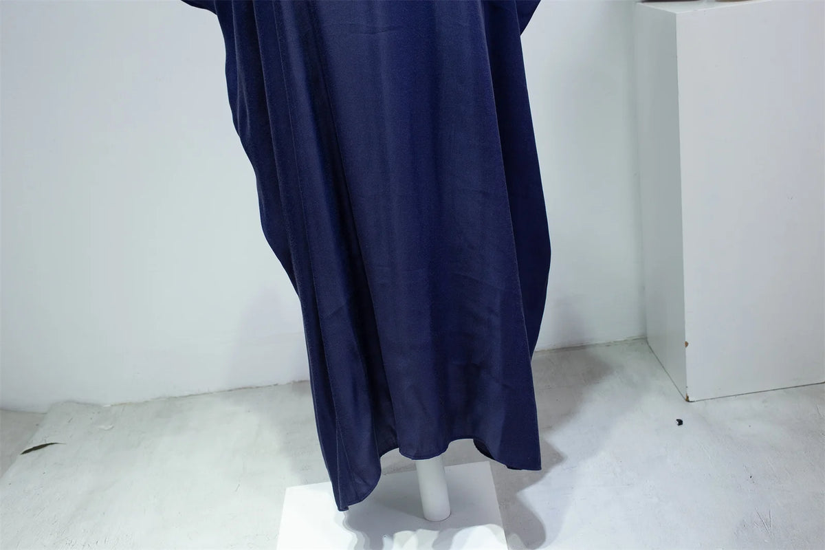 Smocking Sleeve Casual Prayer Abaya