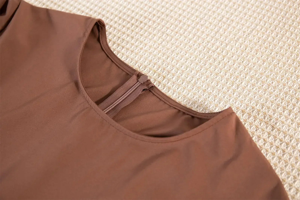 Full Sleeve Abaya With Belt Loose for Women