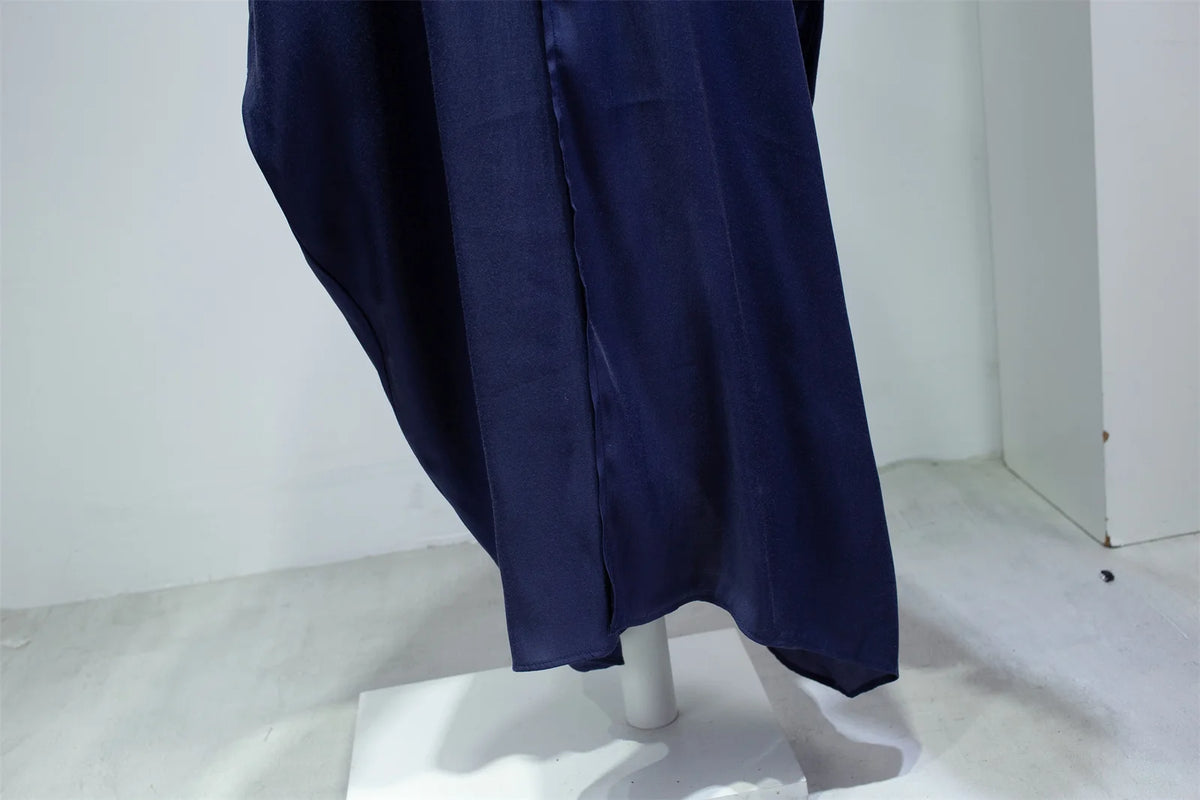 Smocking Sleeve Casual Prayer Abaya
