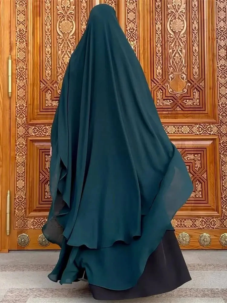 Fashionable Khimar Abaya for Eid