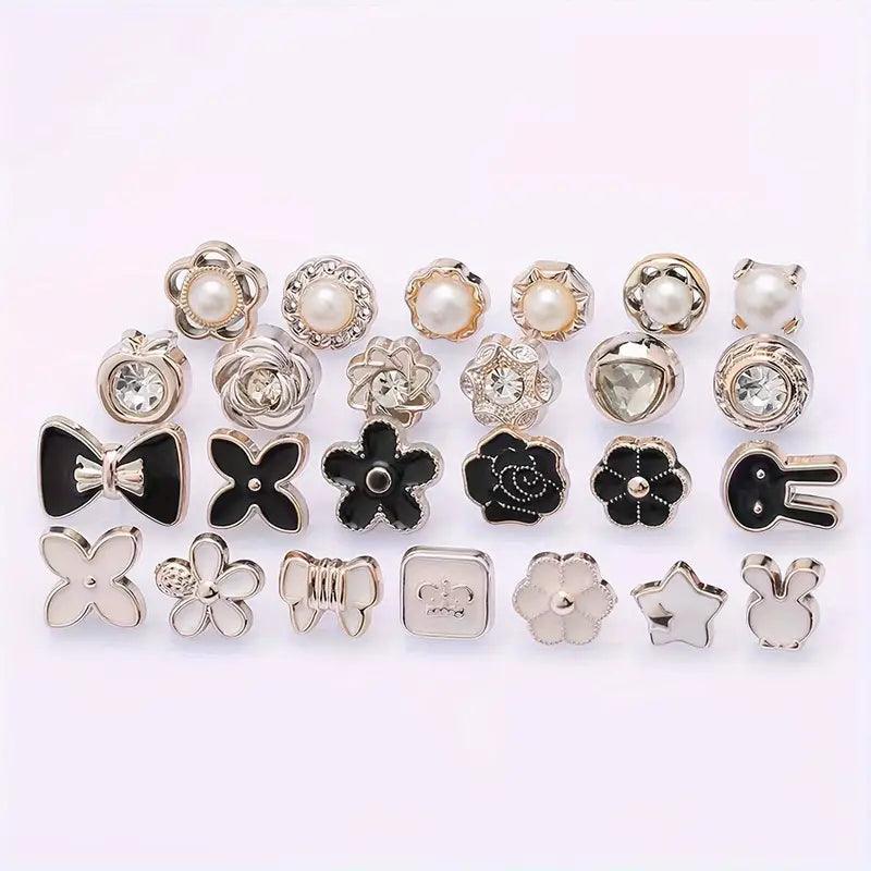 5/10 Pcs Women Shirt Buttons Clothing Jacket Gifts Jewelry