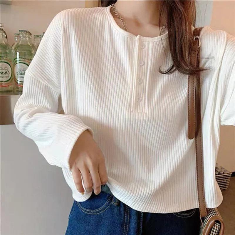 On sale - Autumn Solid Casual Tunic - 5 Colours - Free
