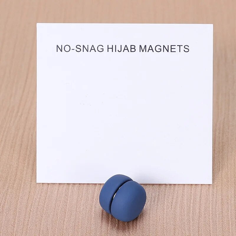 On sale - Brooch Metal Magnetic Hijab Button - 31 Colours -