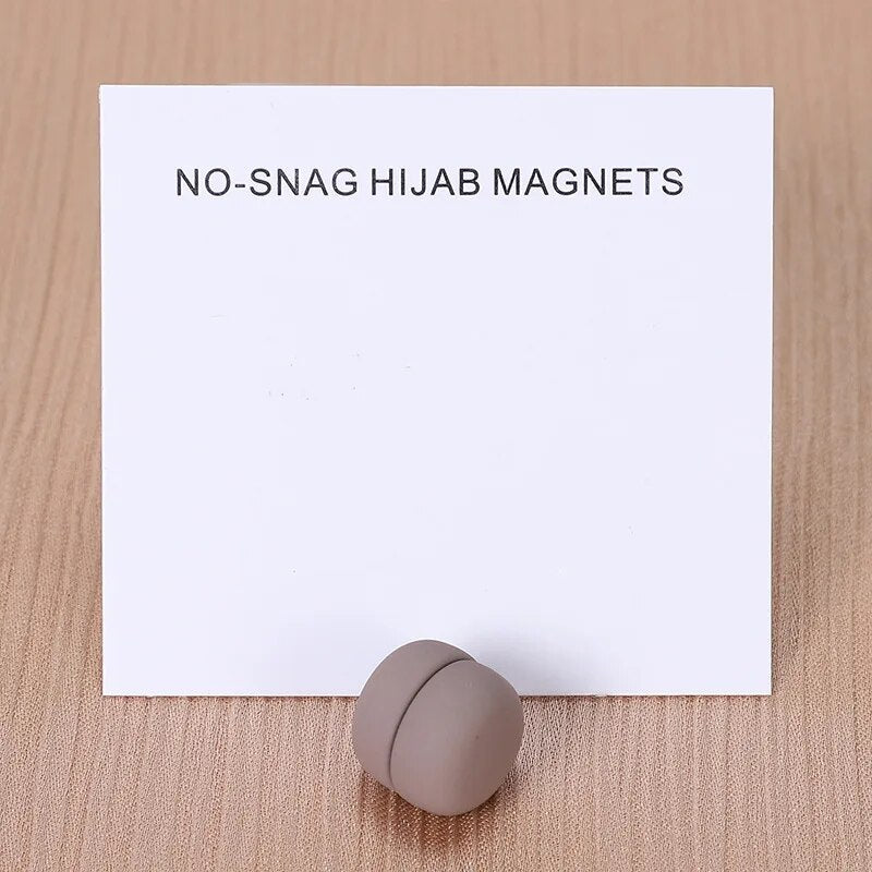 On sale - Brooch Metal Magnetic Hijab Button - 31 Colours -