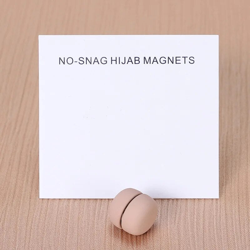On sale - Brooch Metal Magnetic Hijab Button - 31 Colours -