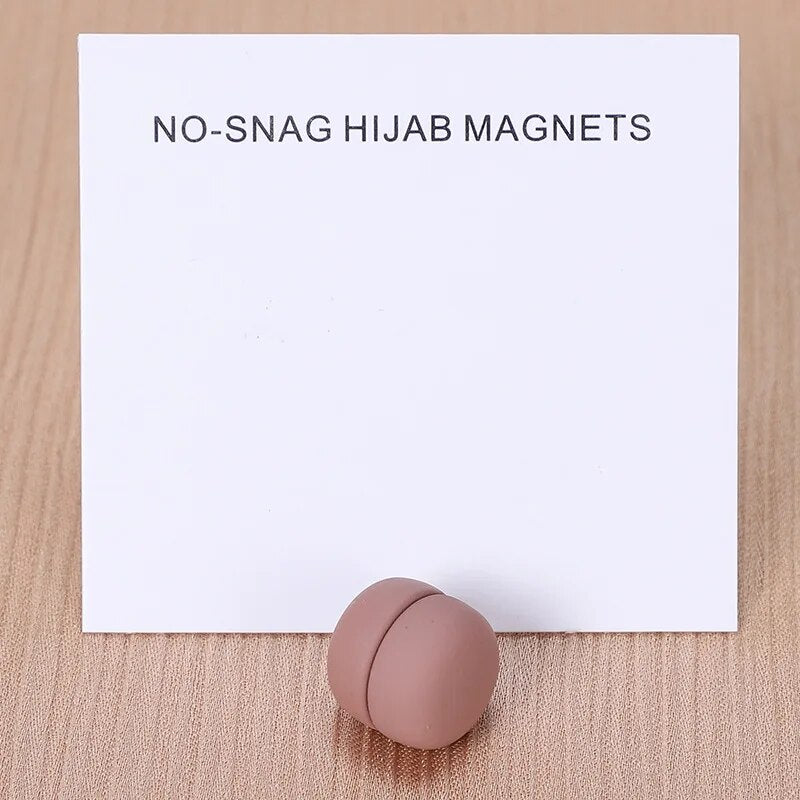 On sale - Brooch Metal Magnetic Hijab Button - 31 Colours -