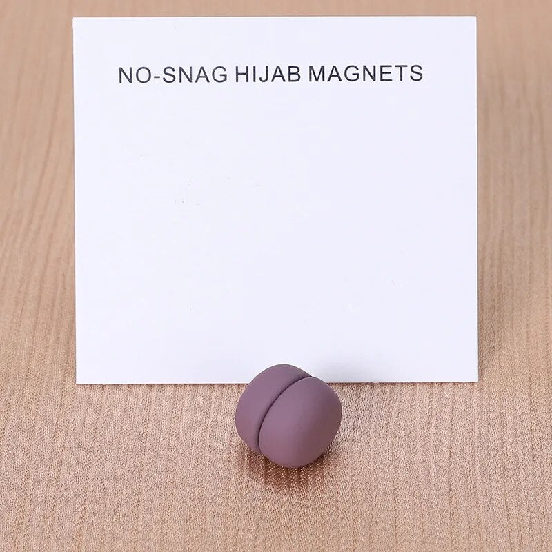 On sale - Brooch Metal Magnetic Hijab Button - 31 Colours -