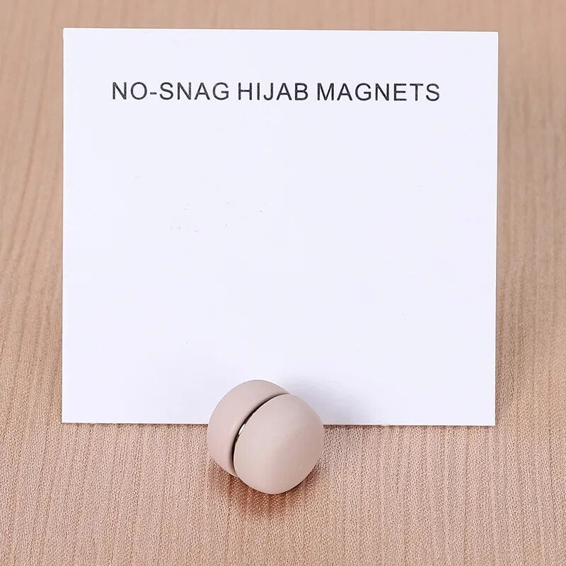 On sale - Brooch Metal Magnetic Hijab Button - 31 Colours -