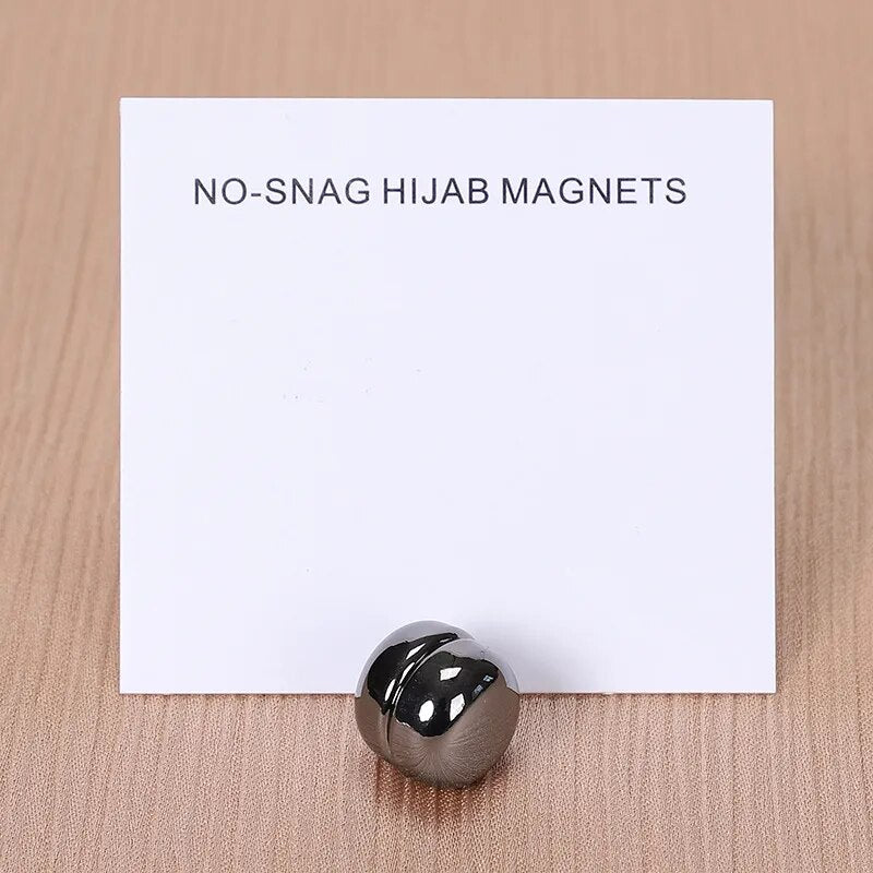 On sale - Brooch Metal Magnetic Hijab Button - 31 Colours -