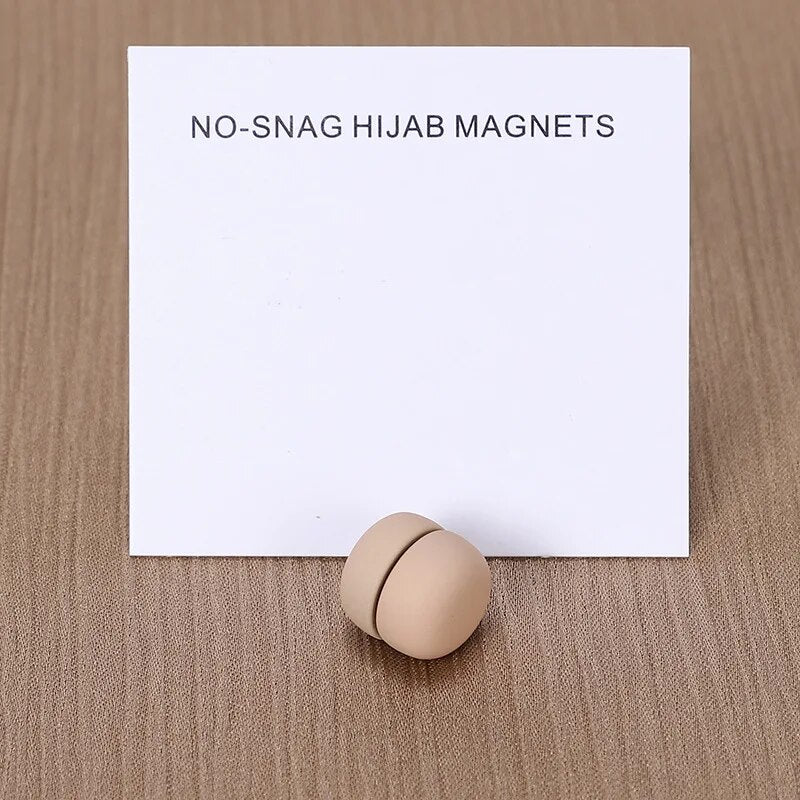 On sale - Brooch Metal Magnetic Hijab Button - 31 Colours -