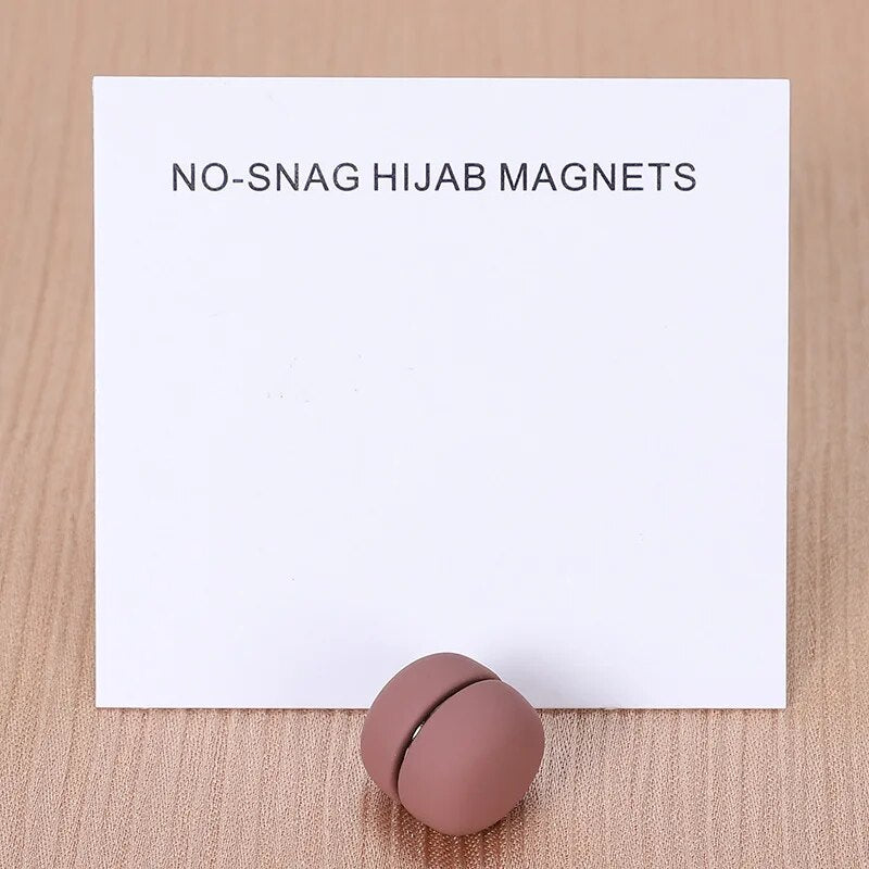 On sale - Brooch Metal Magnetic Hijab Button - 31 Colours -