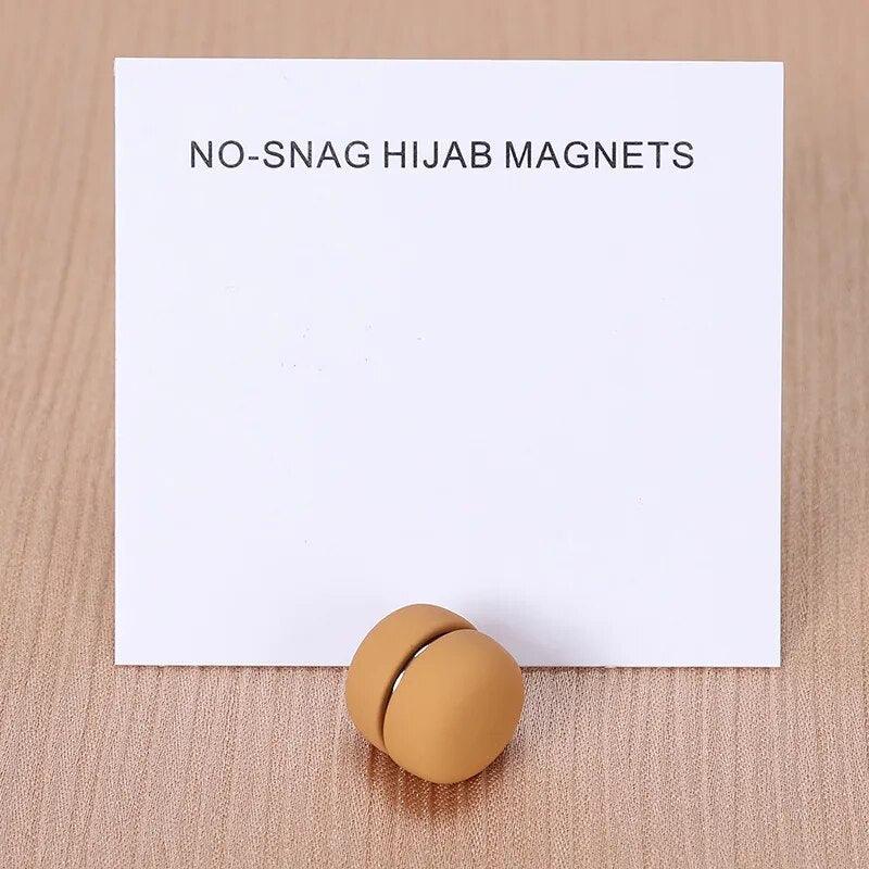 On sale - Brooch Metal Magnetic Hijab Button - 31 Colours -