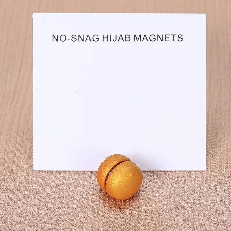 On sale - Brooch Metal Magnetic Hijab Button - 31 Colours -