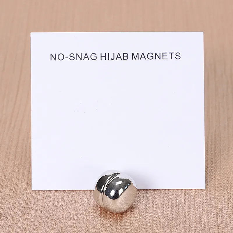 On sale - Brooch Metal Magnetic Hijab Button - 31 Colours -