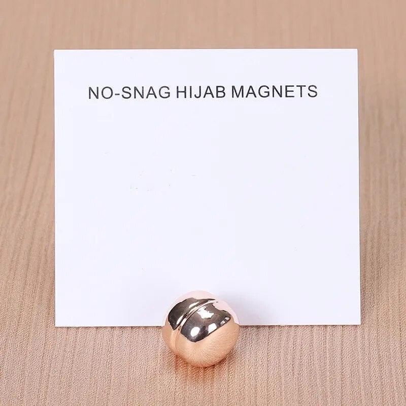 On sale - Brooch Metal Magnetic Hijab Button - 31 Colours -