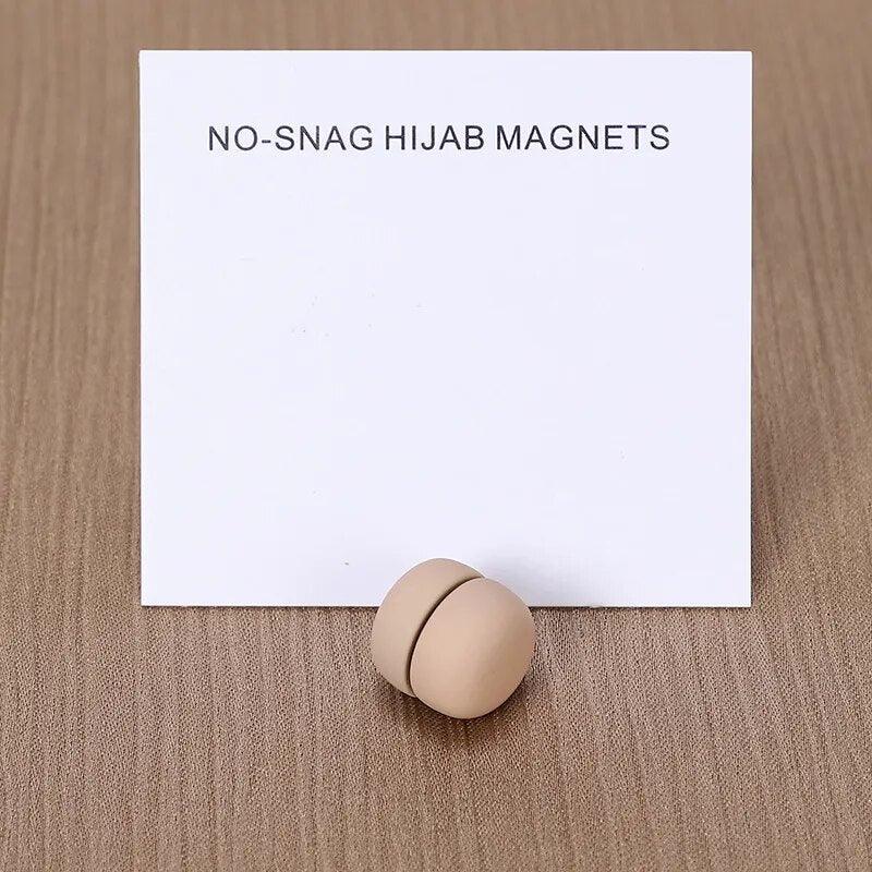 On sale - Brooch Metal Magnetic Hijab Button - 31 Colours -