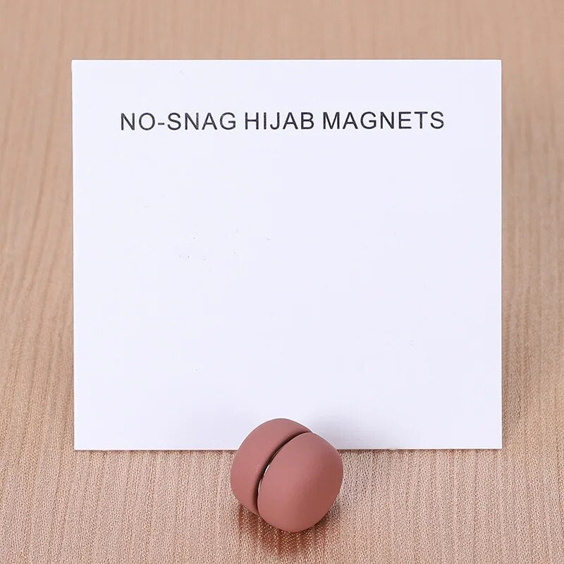 On sale - Brooch Metal Magnetic Hijab Button - 31 Colours -