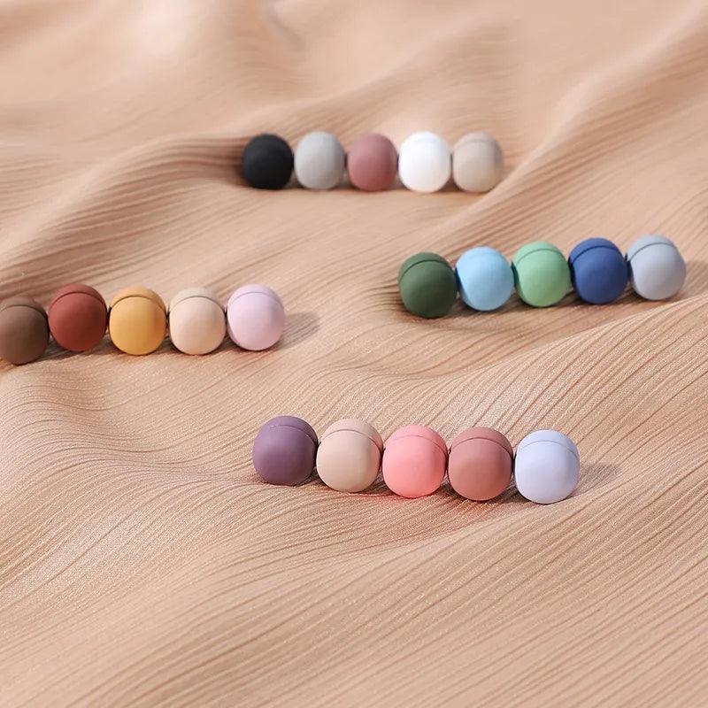 On sale - Brooch Metal Magnetic Hijab Button - 31 Colours -