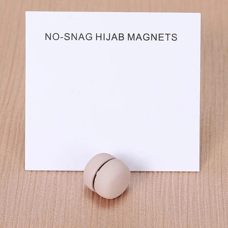 On sale - Brooch Metal Magnetic Hijab Button - 31 Colours -