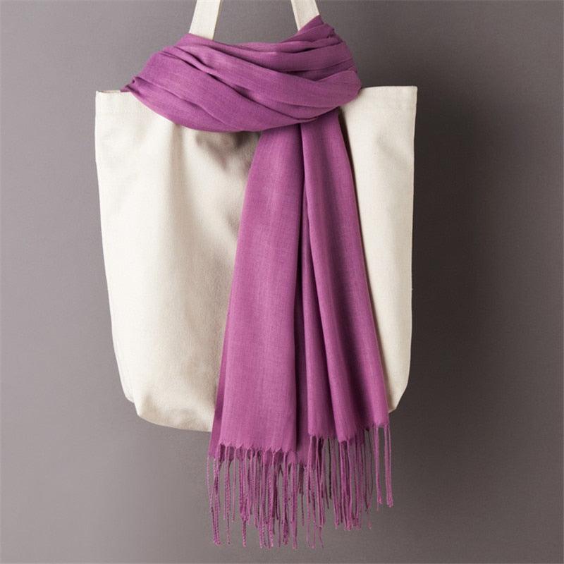 On sale - Cashmere Hijab Scarf - 43 Colours - Free shipping