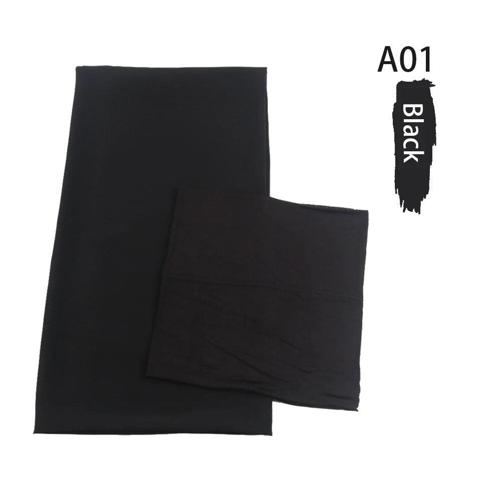 On sale - Chiffon HIjab + Undercap - 41 Colours - Free