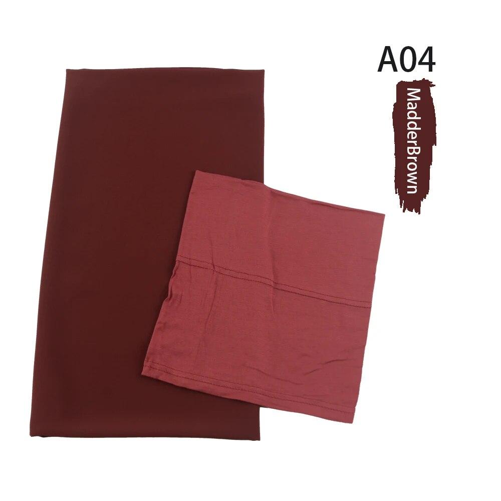 On sale - Chiffon HIjab + Undercap - 41 Colours - Free