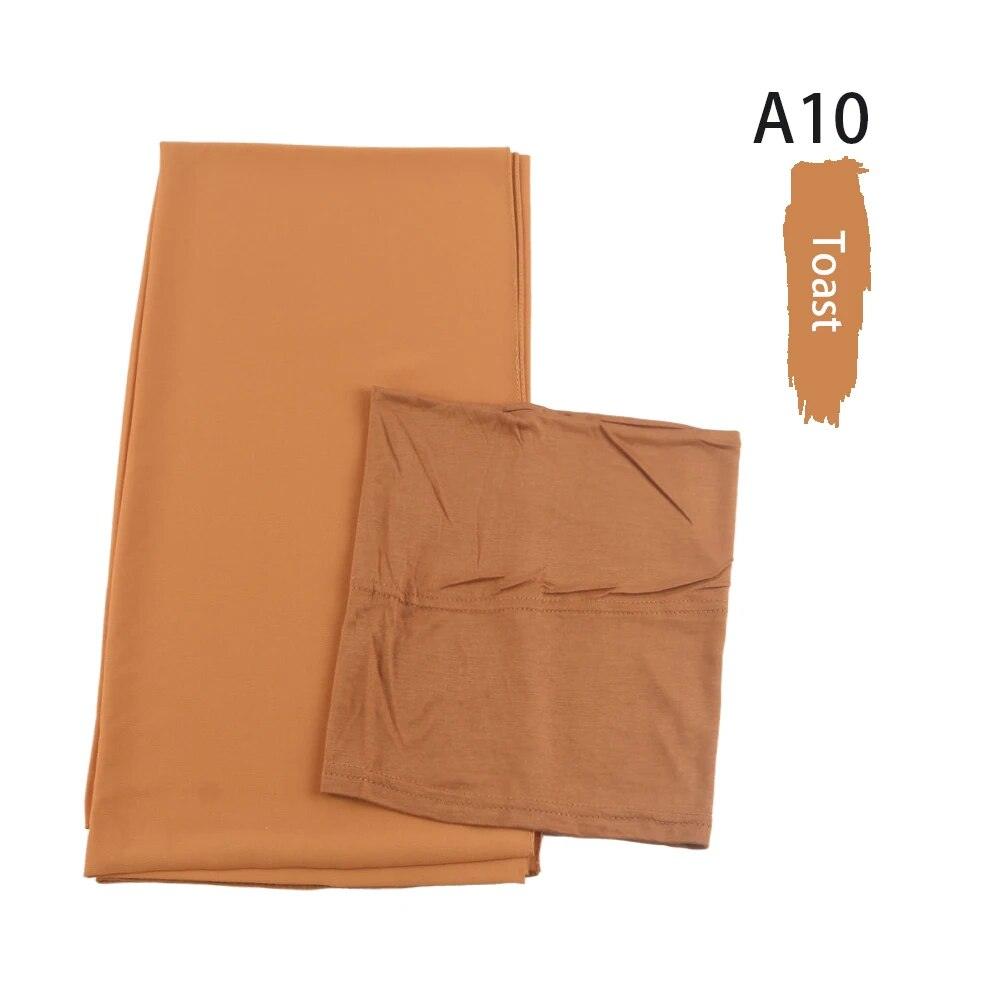 On sale - Chiffon HIjab + Undercap - 41 Colours - Free