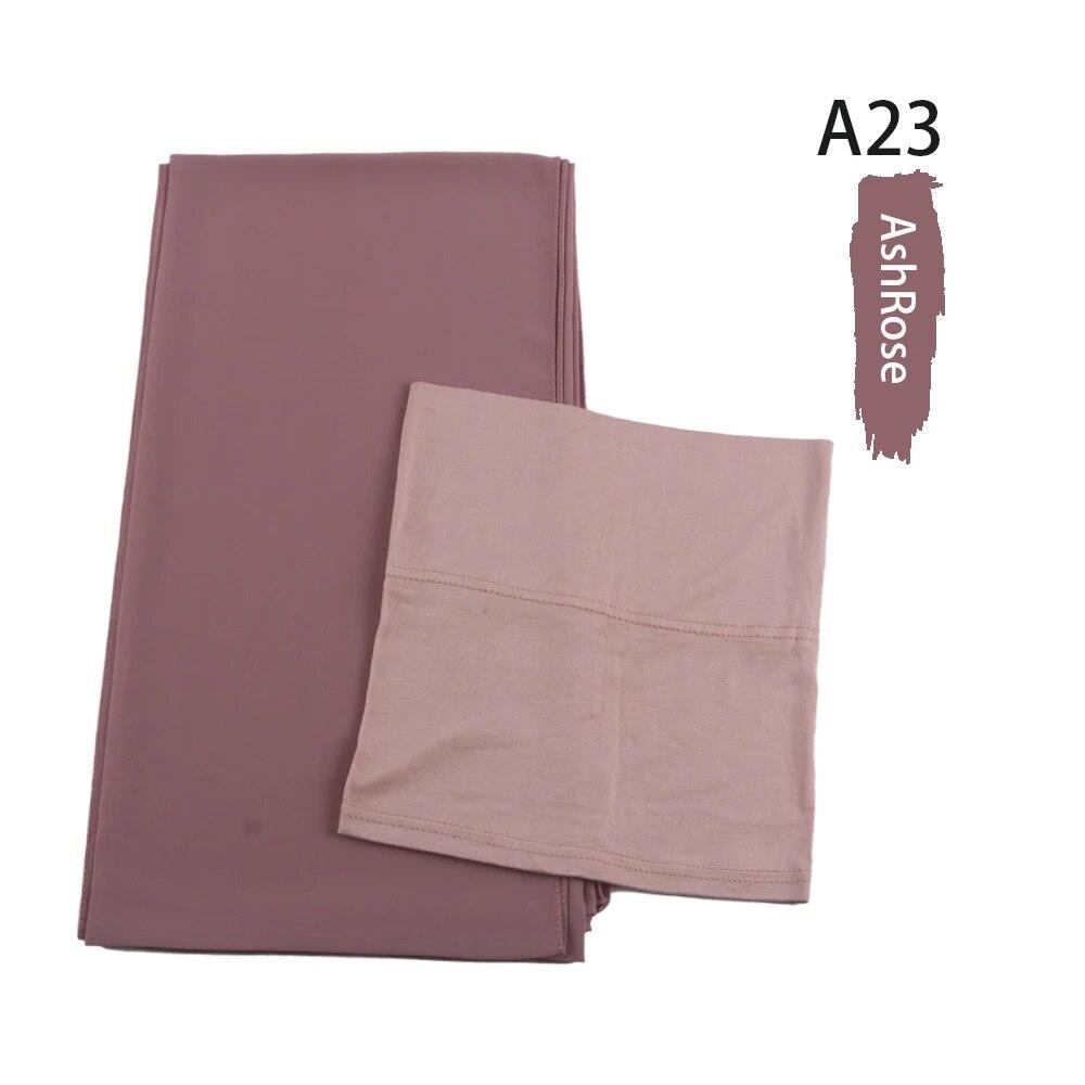 On sale - Chiffon HIjab + Undercap - 41 Colours - Free