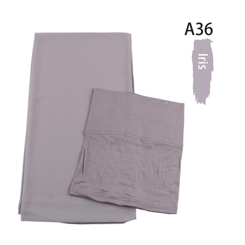 On sale - Chiffon HIjab + Undercap - 41 Colours - Free