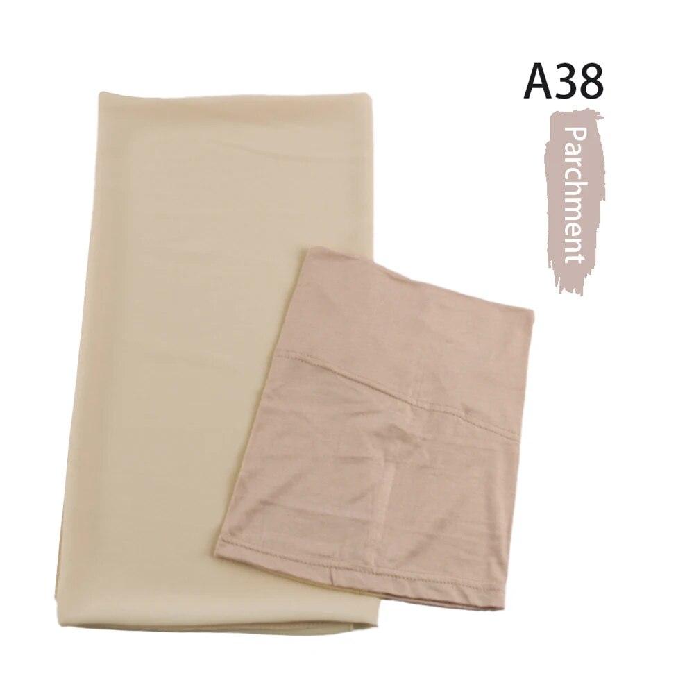 On sale - Chiffon HIjab + Undercap - 41 Colours - Free