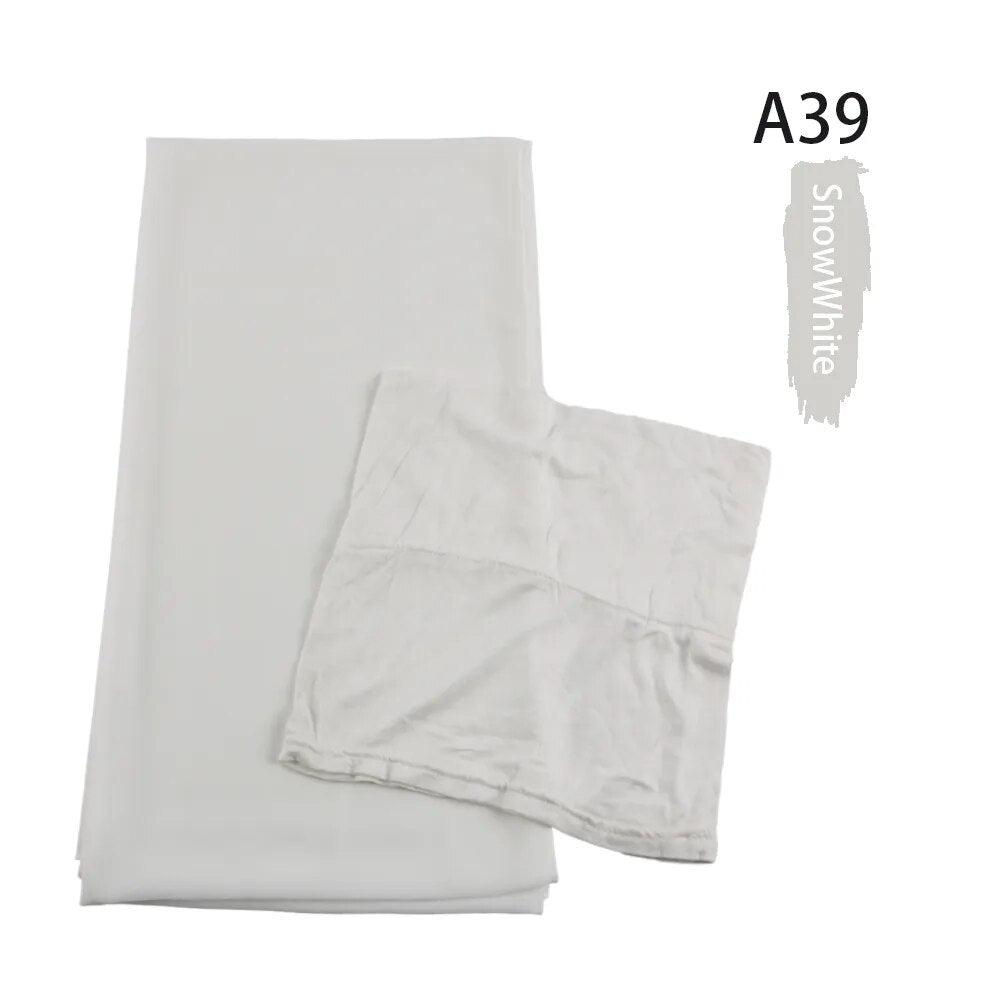 On sale - Chiffon HIjab + Undercap - 41 Colours - Free