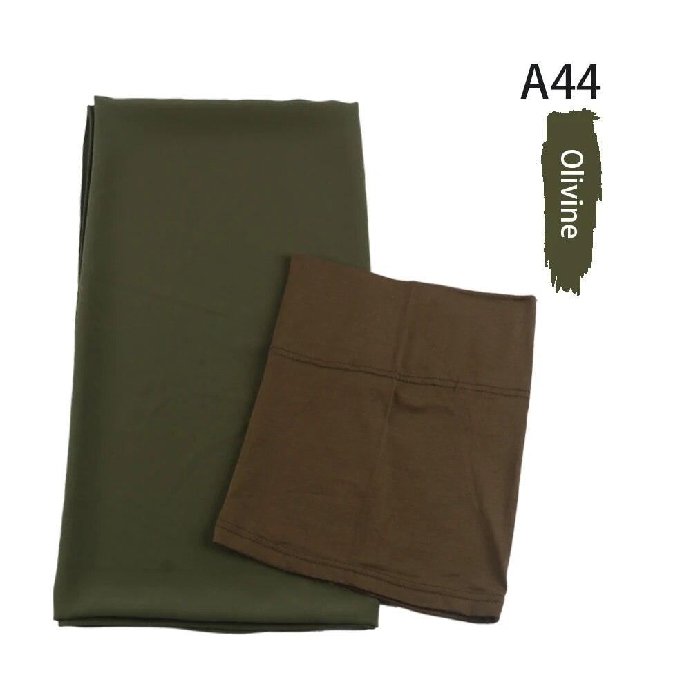 On sale - Chiffon HIjab + Undercap - 41 Colours - Free