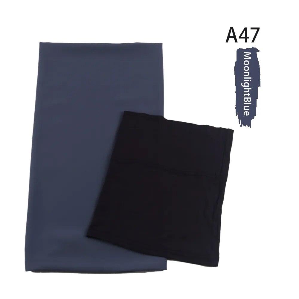 On sale - Chiffon HIjab + Undercap - 41 Colours - Free