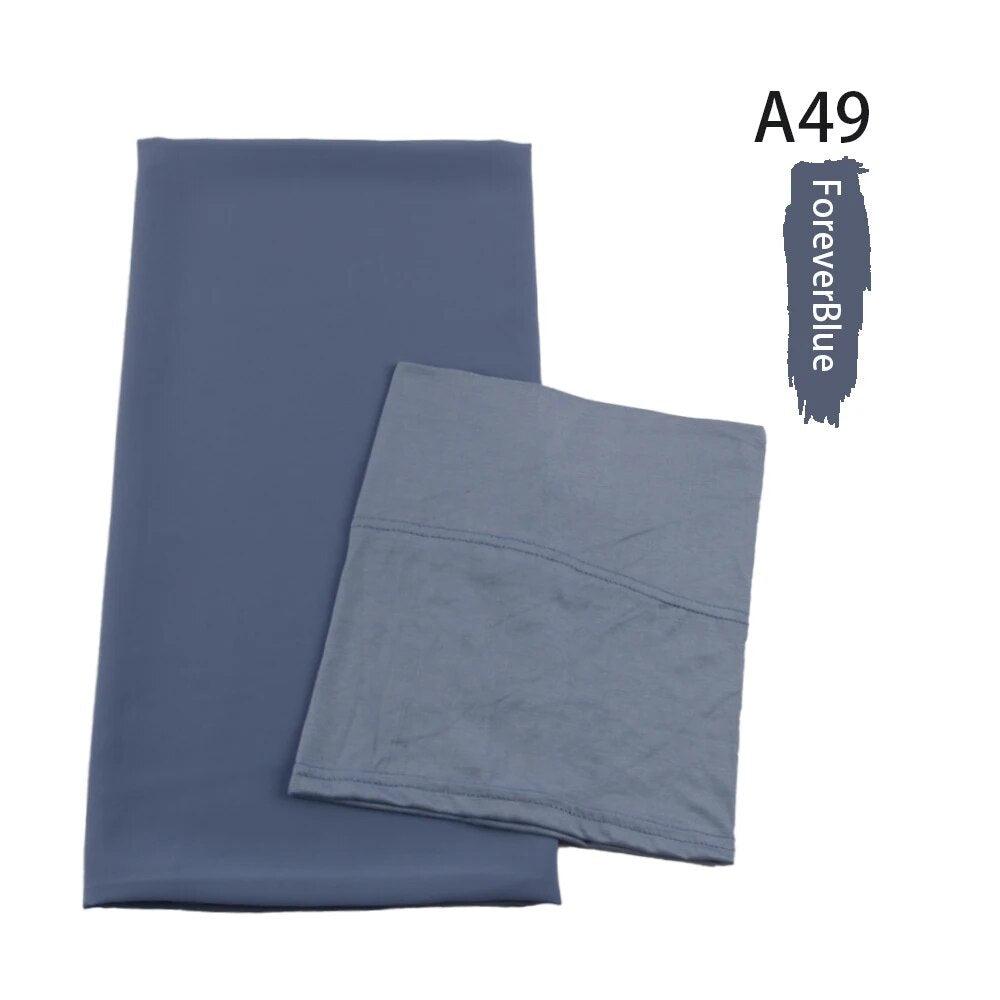 On sale - Chiffon HIjab + Undercap - 41 Colours - Free