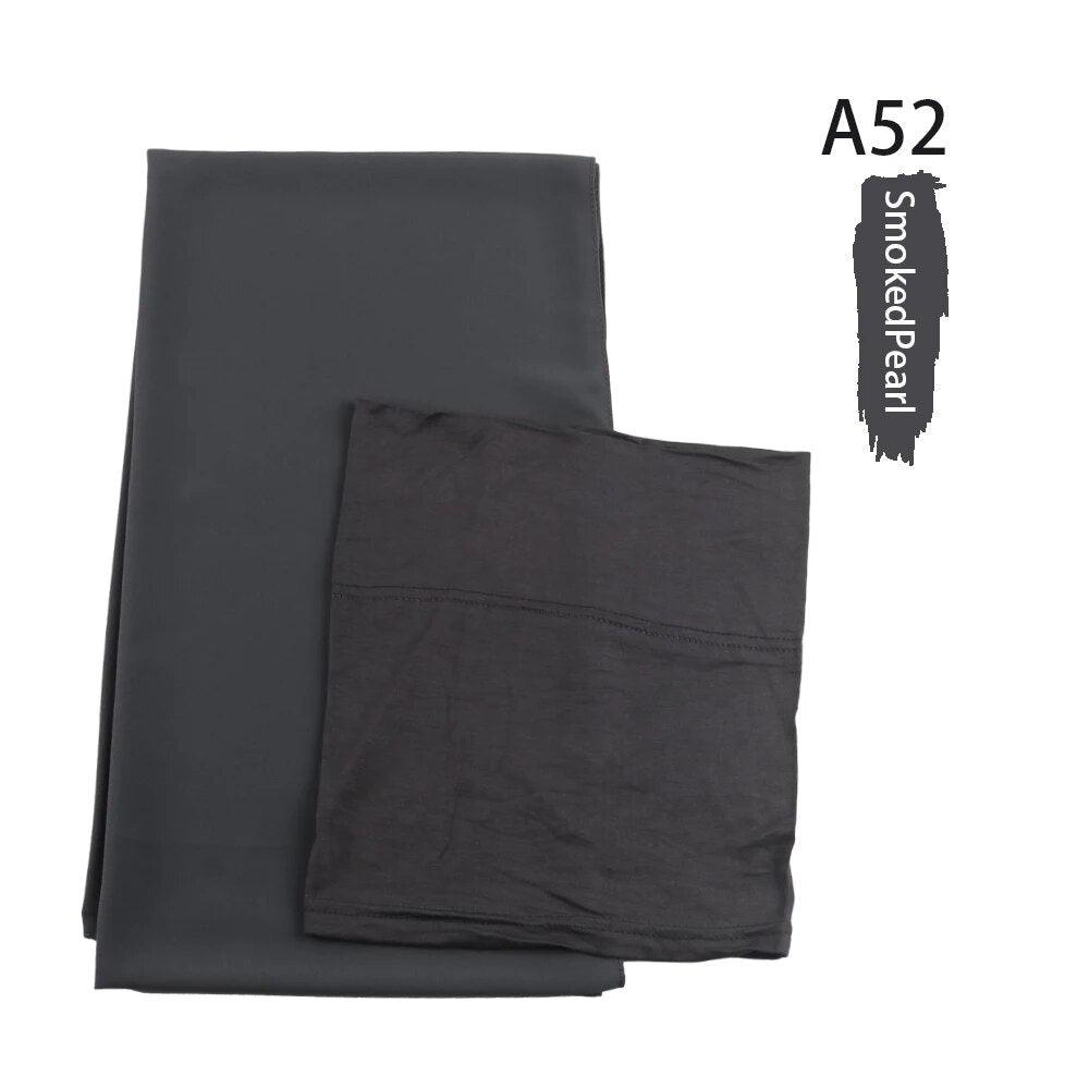 On sale - Chiffon HIjab + Undercap - 41 Colours - Free