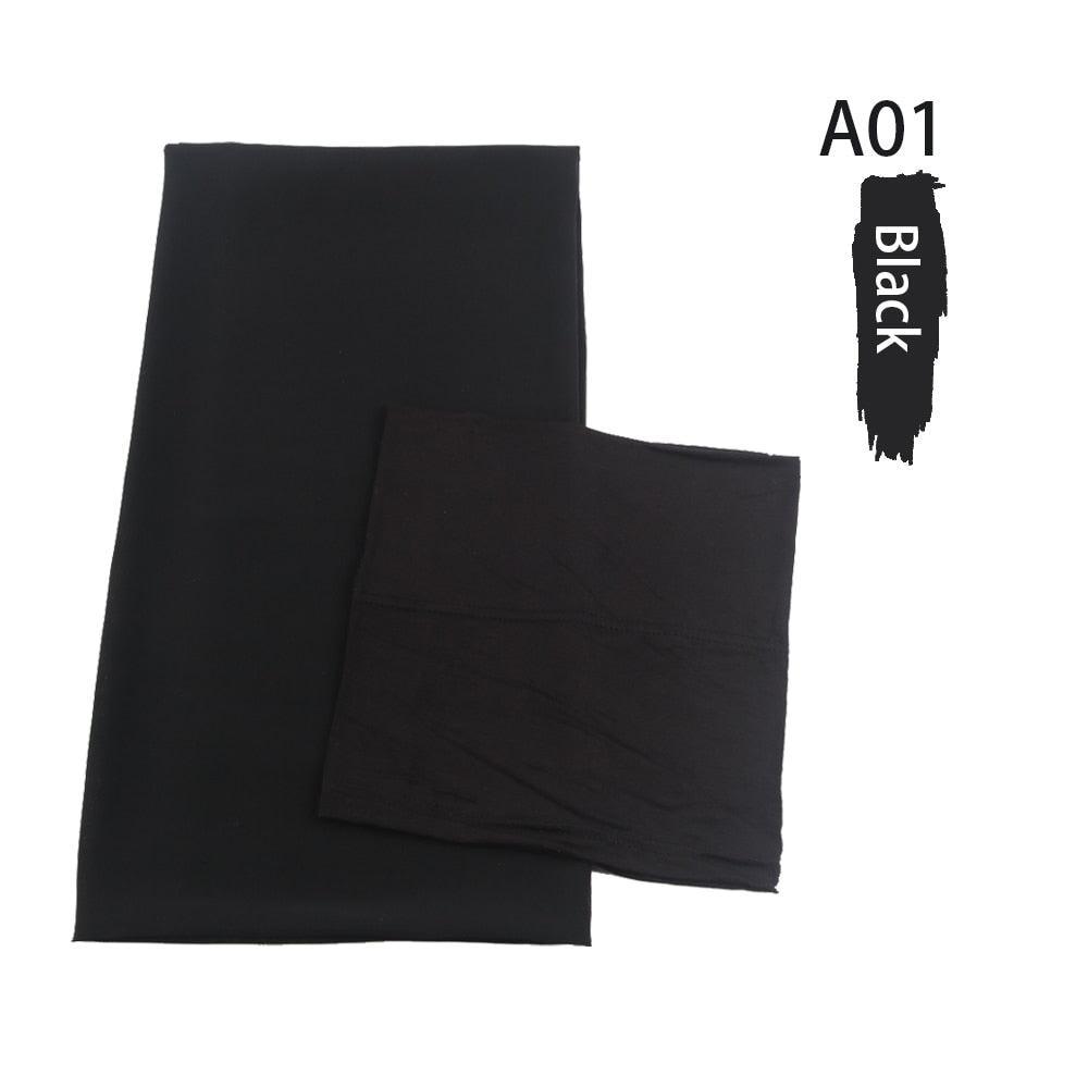 On sale - Chiffon HIjab + Undercap - 41 Colours - Free