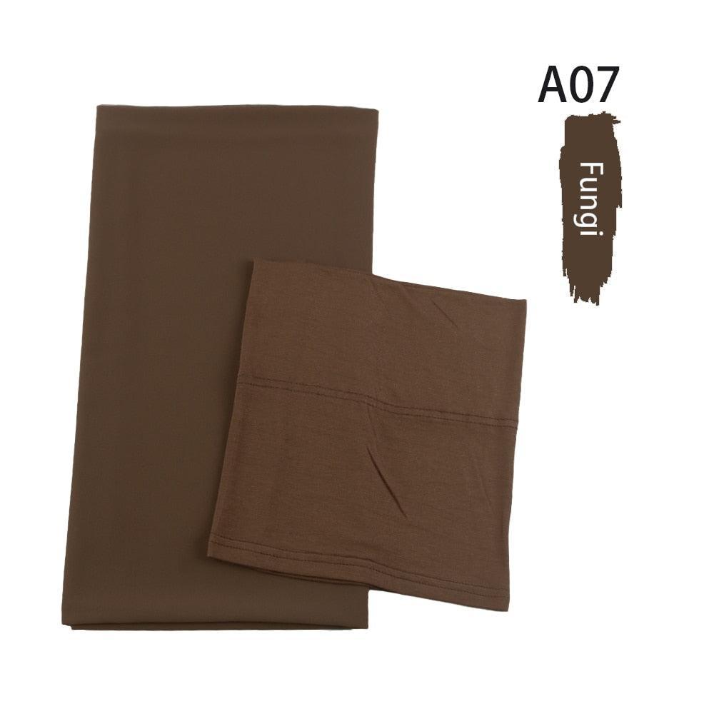 On sale - Chiffon HIjab + Undercap - 41 Colours - Free