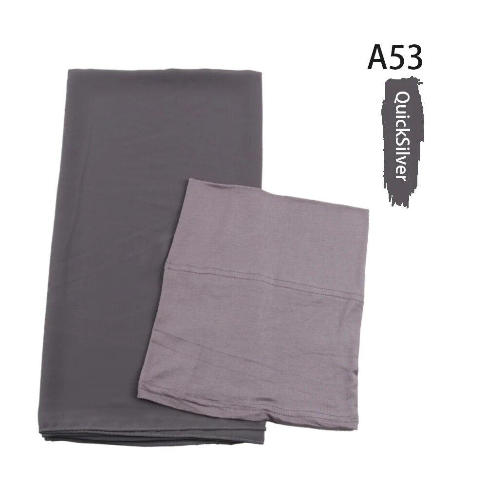 On sale - Chiffon HIjab + Undercap - 41 Colours - Free