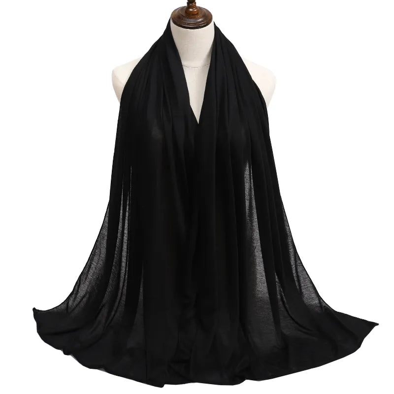 On sale - Cotton Jersey Hijab - 35 Colours - Free shipping -