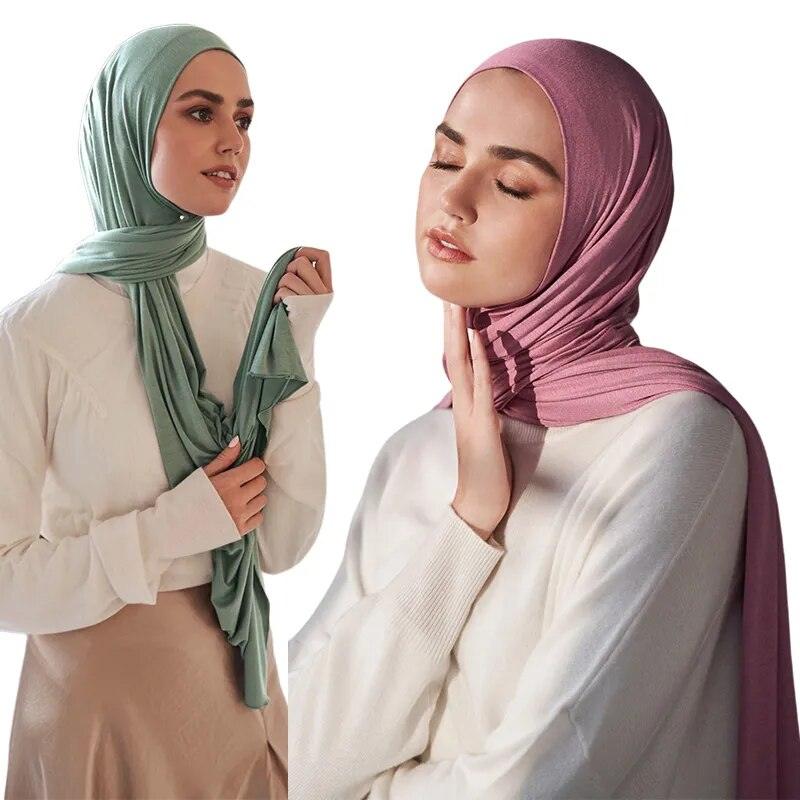On sale - Cotton Jersey Hijab - 35 Colours - Free shipping -