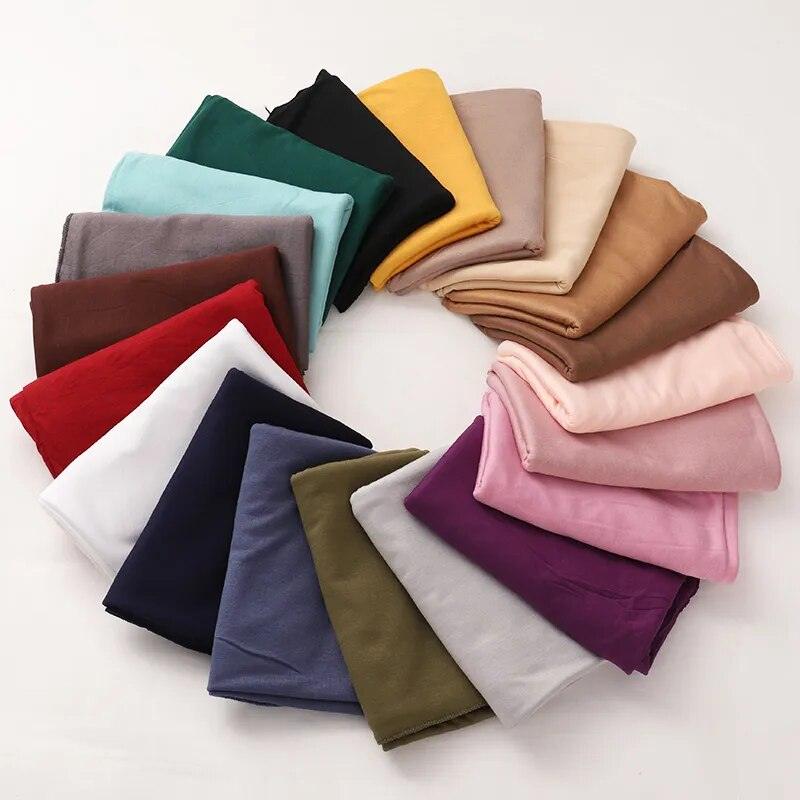 On sale - Cotton Jersey Hijab - 35 Colours - Free shipping -