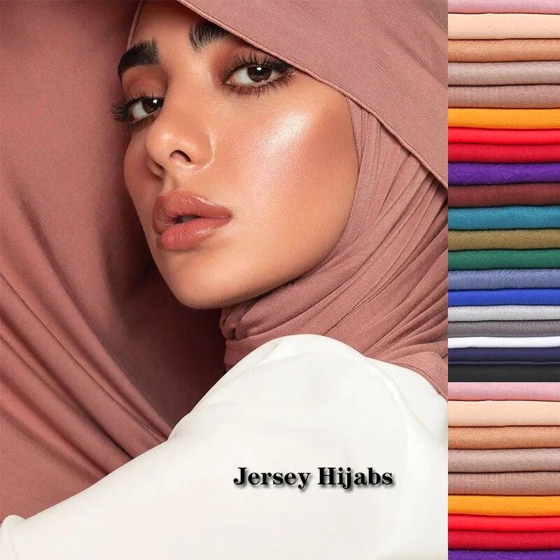 On sale - Cotton Jersey Hijab - 35 Colours - Free shipping -