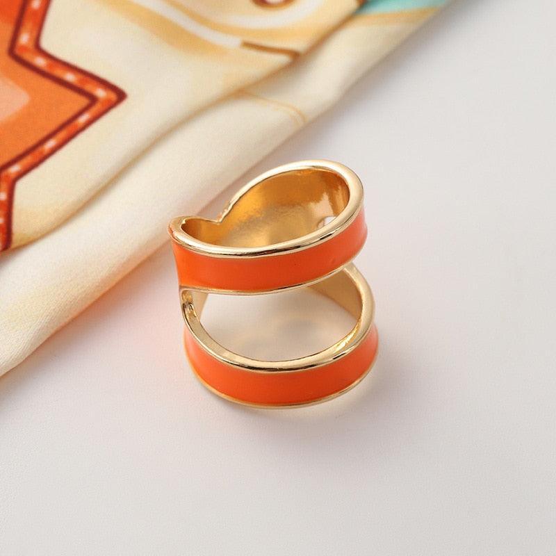 On sale - Elegant Enamel Brooch Pin - Free shipping -