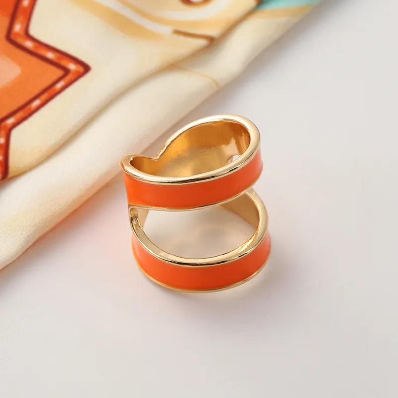 On sale - Elegant Enamel Brooch Pin - Free shipping -