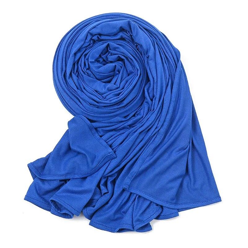 On sale - Elegant High Stretch Cotton Hijab - 20 Colours -