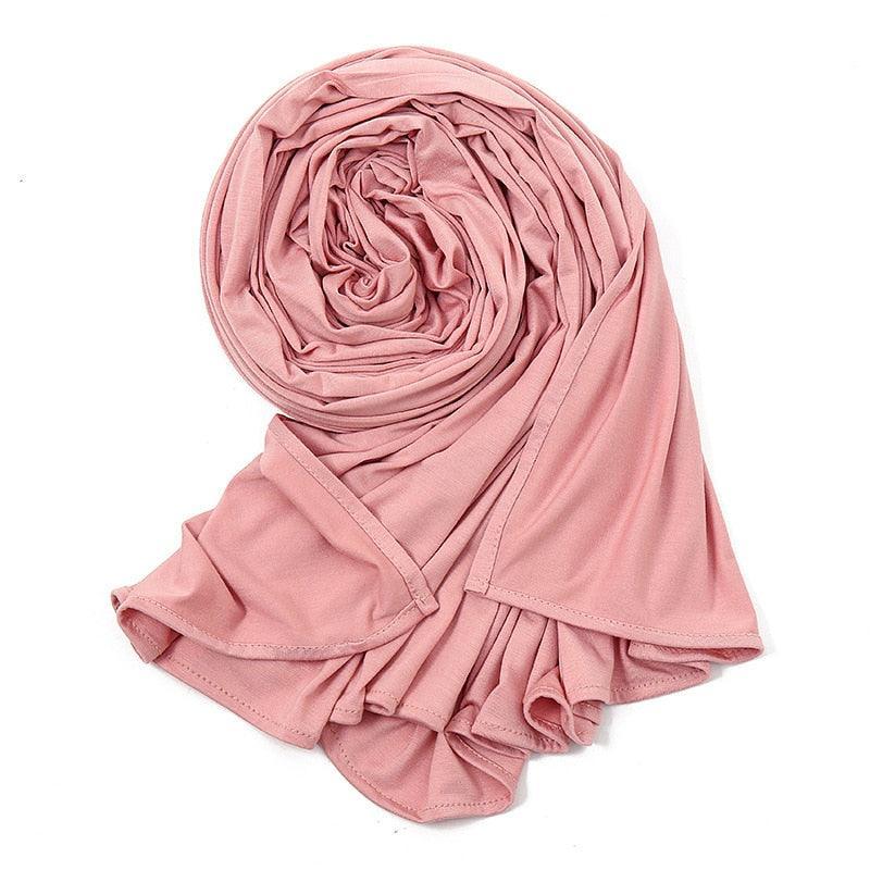 On sale - Elegant High Stretch Cotton Hijab - 20 Colours -